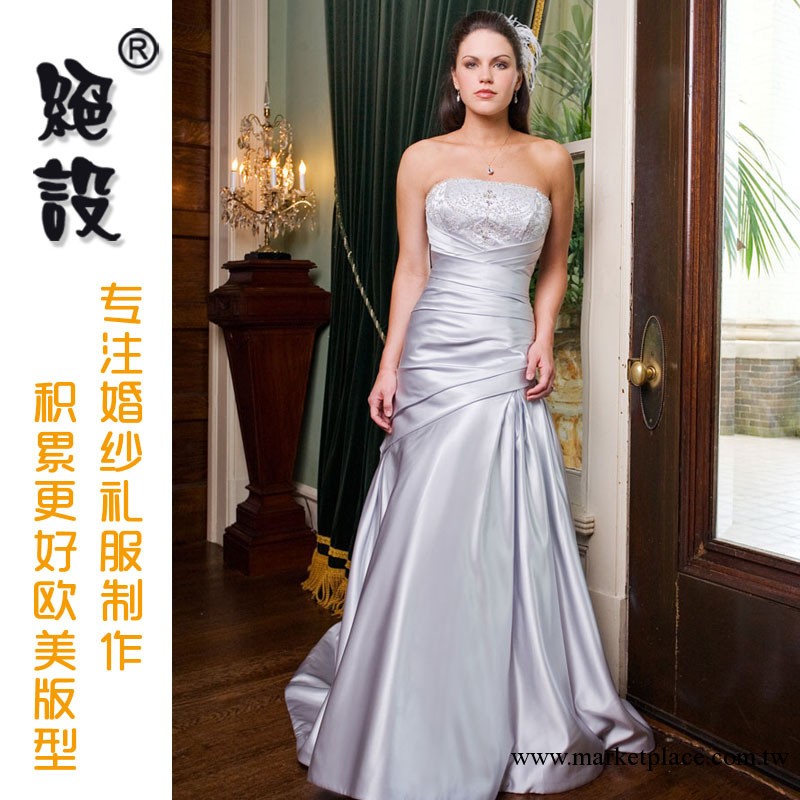 歐美外貿婚紗禮服 蘇州虎丘婚紗 中高檔婚紗禮服廠 批發 DZ-S054工廠,批發,進口,代購