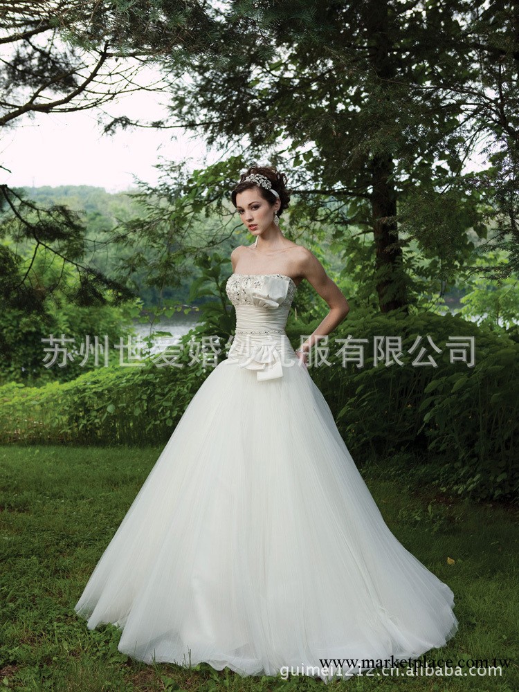 gaun pengantin 小拖尾婚紗 顯瘦婚紗 G231118工廠,批發,進口,代購