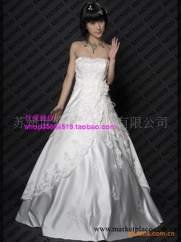 2011新款婚紗 bridal gown 熱賣韓版公主婚紗 WLF1015工廠,批發,進口,代購