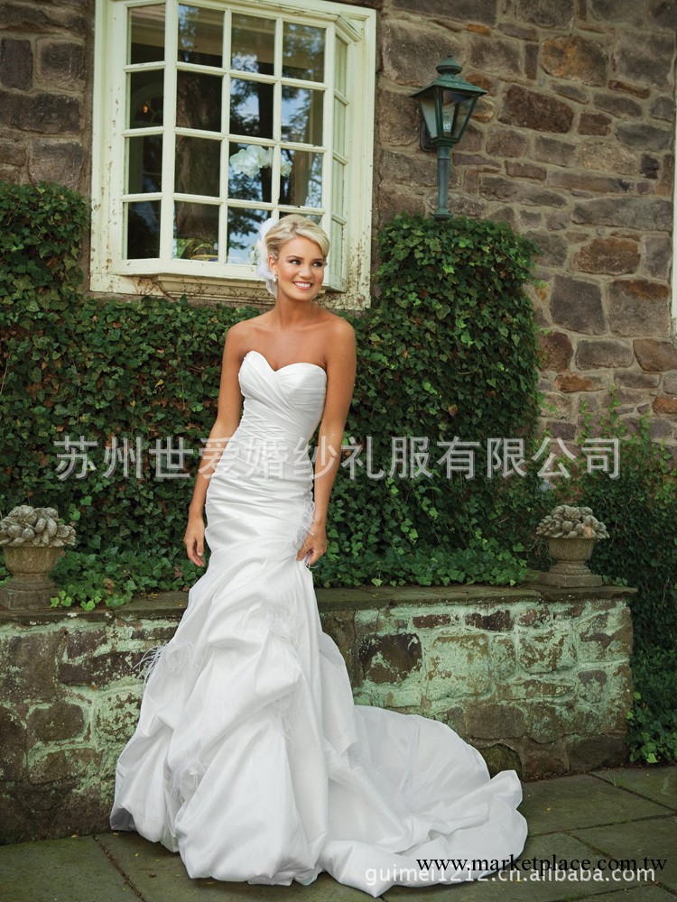 Fishtail wedding dress 鴕鳥羽毛婚紗 魚尾婚紗 E231130工廠,批發,進口,代購