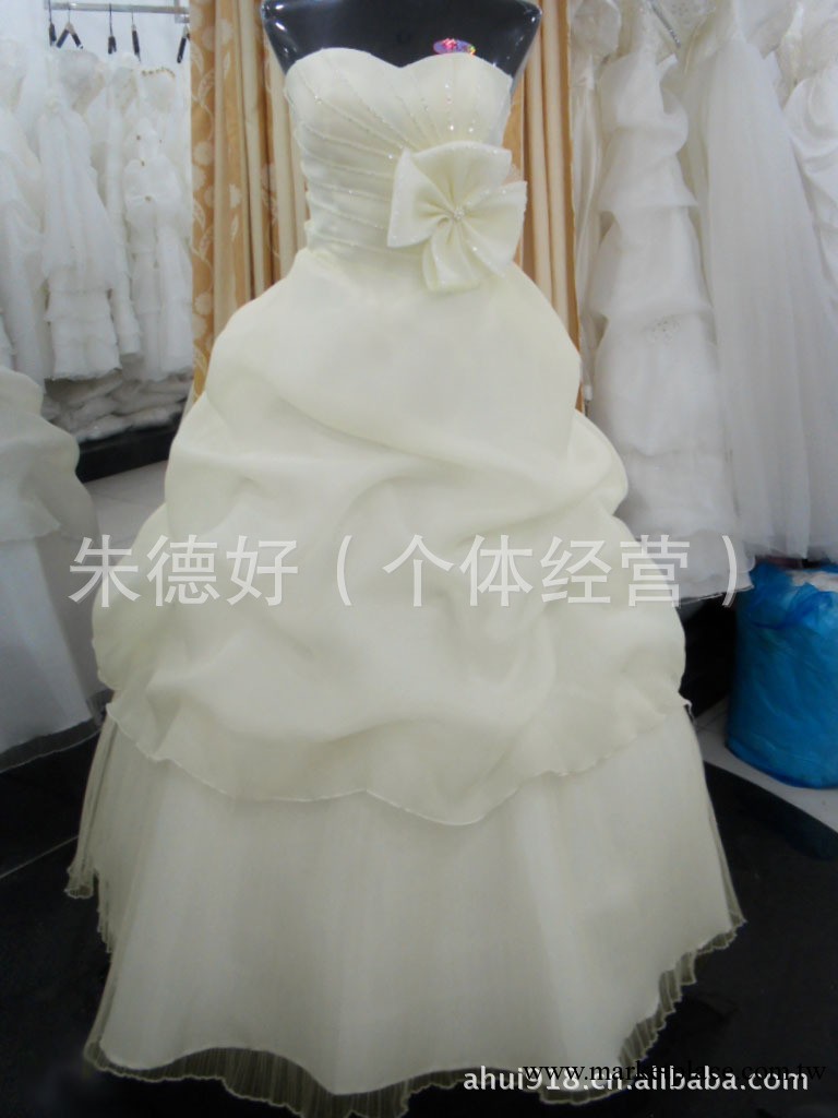 供應婚紗禮服 淺香檳婚紗 韓版公主婚紗806工廠,批發,進口,代購