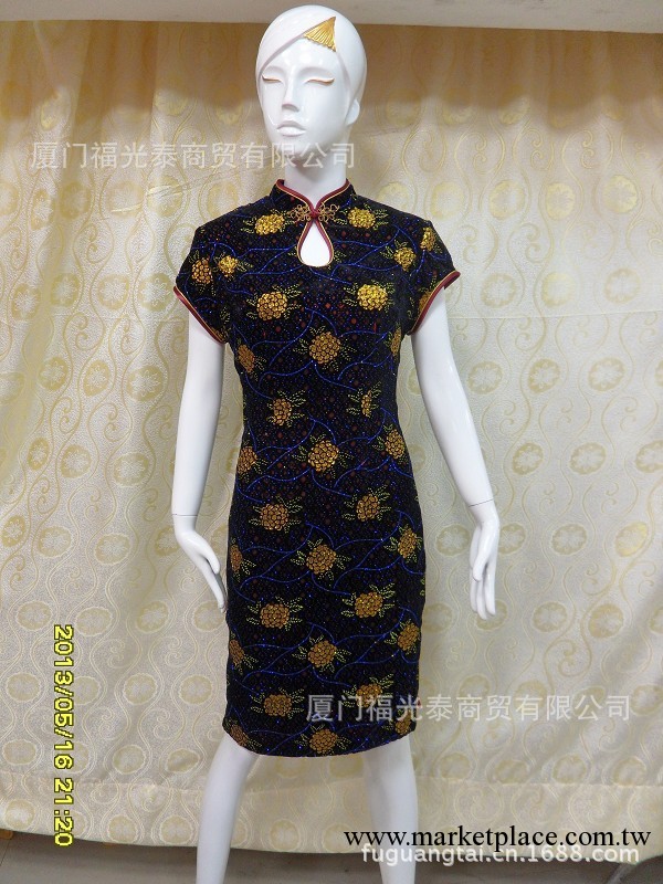 2013嫁衣婆婆性感絲絨旗袍新款批發禮服量身定做特大碼現貨工廠,批發,進口,代購