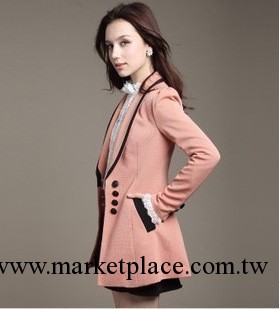 9910#2012新款小西裝外套女式韓版顯瘦小外套修身長袖小西服工廠,批發,進口,代購