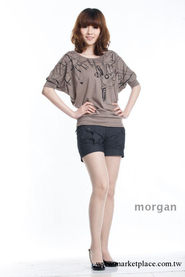 215#韓版寬松短袖女 T恤加大碼女裝胖mm夏裝蝙蝠衫上衣2010#工廠,批發,進口,代購