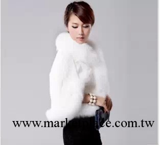 1120#2013秋冬奢華狐貍毛領極品獺兔毛坎肩鬥篷 皮草外套上衣工廠,批發,進口,代購