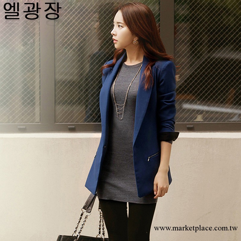 2013秋季新款小西裝女 韓版通勤修身長袖小外套 女裝西裝工廠,批發,進口,代購