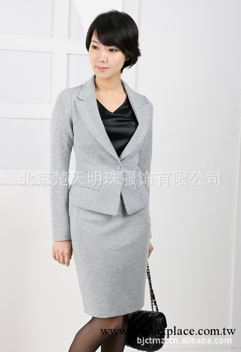 韓版女式 職業裝 西服 工作服定做 制服定制 商務OL通勤女西服工廠,批發,進口,代購