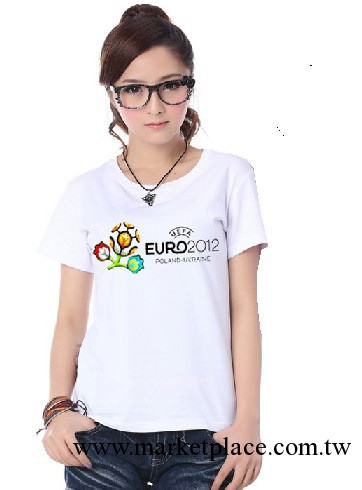 2013為歐錦加油T恤女款歐洲足球杯T恤 歐賽球迷短袖T恤 免費加盟工廠,批發,進口,代購