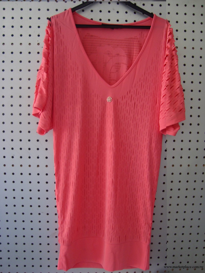 2013夏裝女t恤大碼蝙蝠衫寬松歐版短袖 特價長版女款t恤工廠,批發,進口,代購