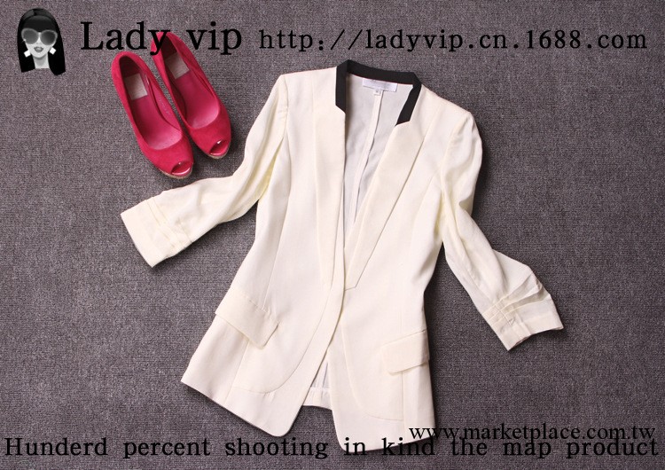 2013春秋外套修身女士小西裝雪紡西服外套顯瘦修身秋季女裝批發工廠,批發,進口,代購