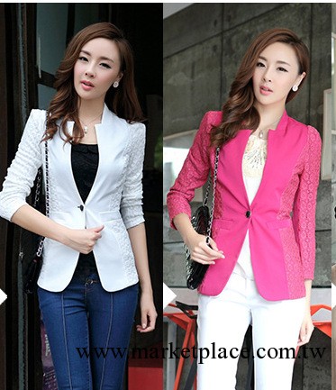 2013 女秋裝小外套小西裝女士韓版修身短外套七分袖小西服顯瘦工廠,批發,進口,代購