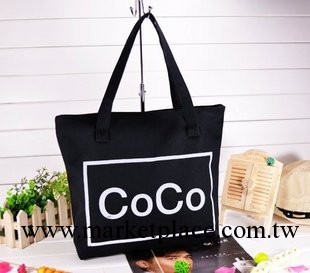 新款帆佈包熱銷COCO百搭休閑帆佈包 量大優惠 帆佈包工廠,批發,進口,代購