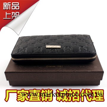 廠傢直銷正品品新款質錢包錢夾批發雙G品牌女男士長款打鏈錢包工廠,批發,進口,代購