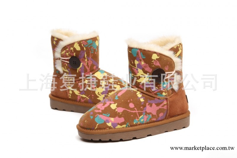 最新款冬季女式雪靴批發 時尚經典款3352 女士亮皮雪靴工廠,批發,進口,代購