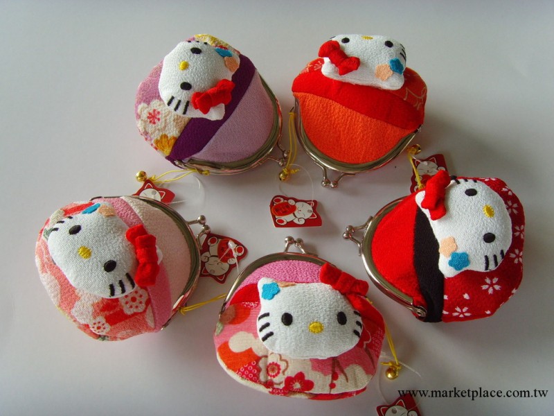 廠傢批發日本正版招喜屋傢居禮品 hello kitty零錢包/KT 女包工廠,批發,進口,代購