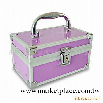 深圳瑞豐熱銷 手提式化妝箱紫色化妝箱工廠,批發,進口,代購