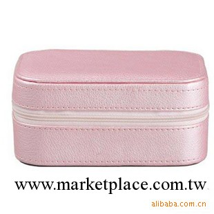 時尚精品粉色pu化妝箱 首飾盒 化妝包工廠,批發,進口,代購