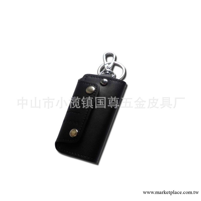 中山“國尊”專業制作風格獨特黑色韓版汽車鑰匙包 三邊鑰匙包工廠,批發,進口,代購