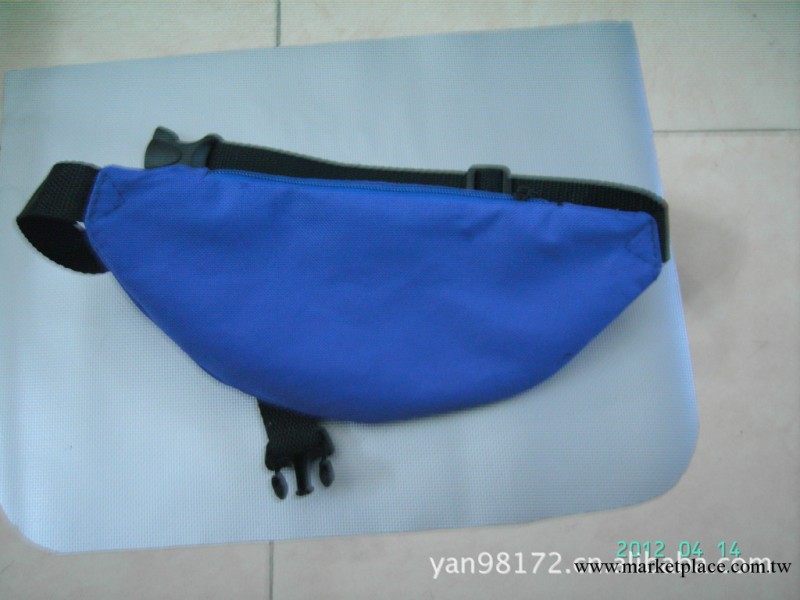 賣包包供應600D深彩藍色帶插扣腰包工廠,批發,進口,代購