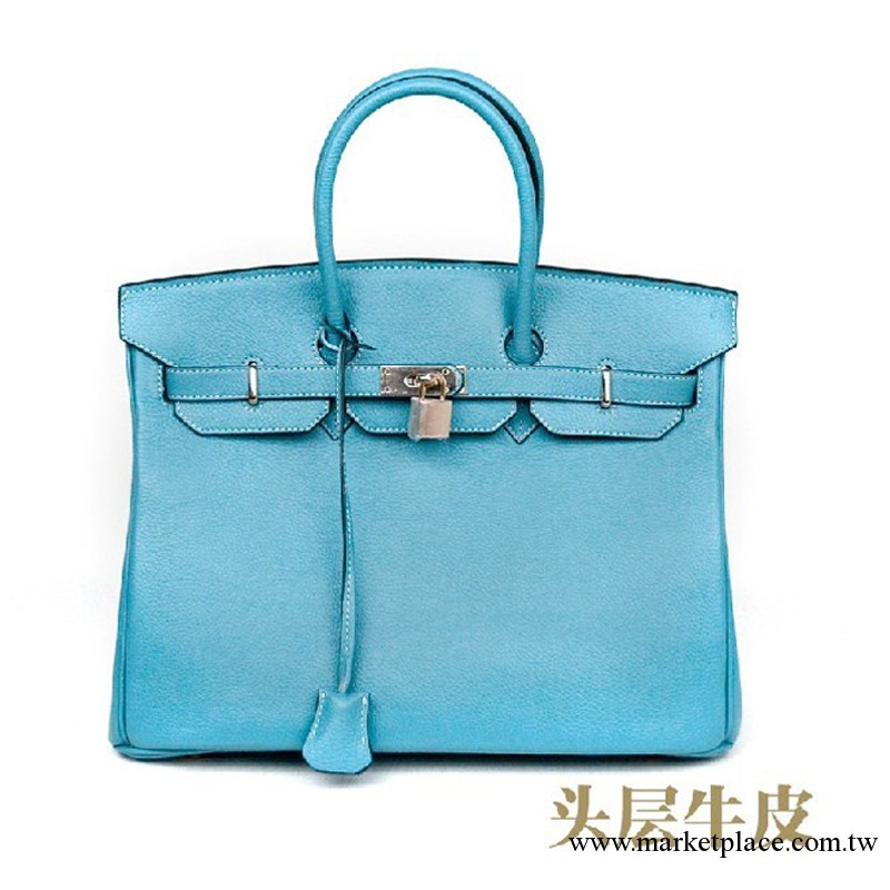 廠傢供應 BIRKIN 35鉑金包真皮女包頭層牛皮包手提定型包工廠,批發,進口,代購