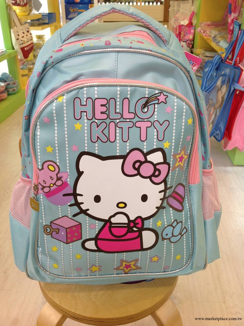 專櫃正品富樂夢正版凱蒂HelloKitty學生雙肩背包書包工廠,批發,進口,代購