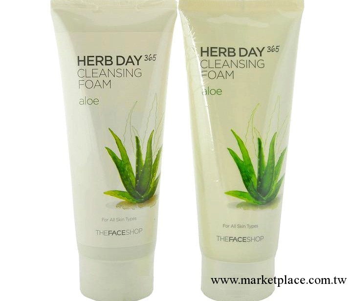 菲詩小鋪/The Face Shop HERB 蘆薈洗面奶 韓國化妝品正品批發工廠,批發,進口,代購