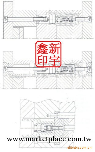 供應模具標準件內鎖模扣工廠,批發,進口,代購