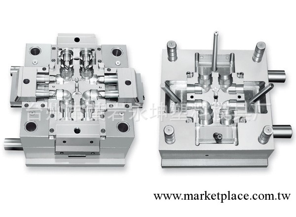 廠傢批發 ppr管件塑料模具 ppr管件模具 ppr管件模具加工工廠,批發,進口,代購