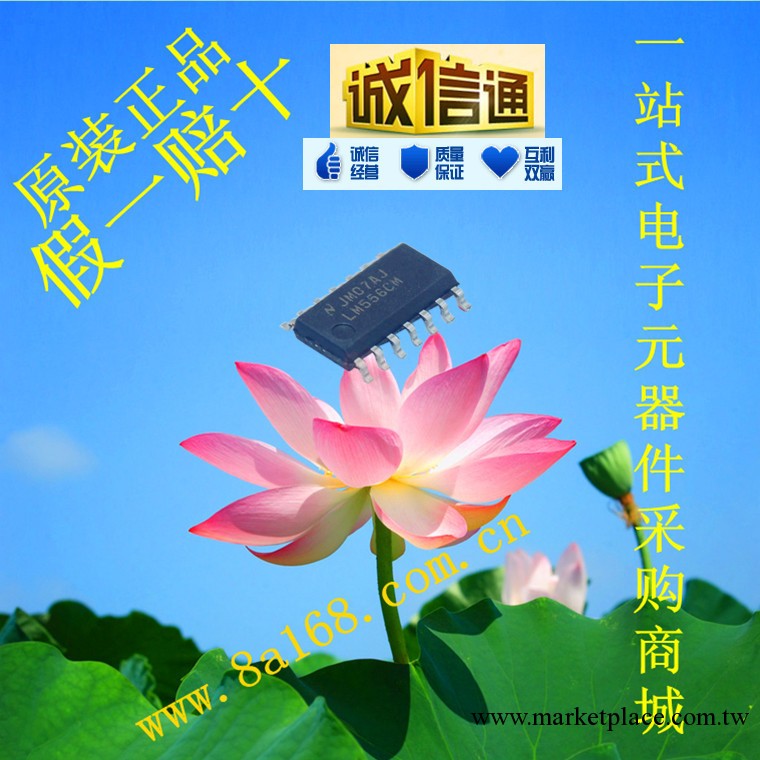 現貨供應NS (美國國傢半導體)  LM556CMX  集成電路IC 原裝正品工廠,批發,進口,代購