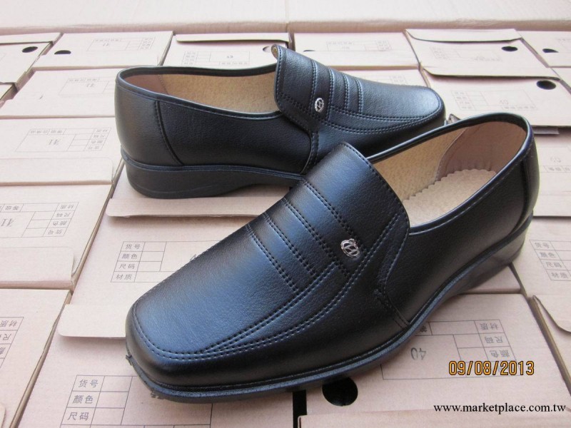 豐維803 黑色 男士休閑皮鞋單鞋 秋季男鞋老頭鞋PU 男式正裝皮鞋工廠,批發,進口,代購