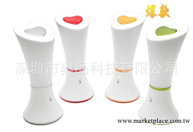 聖誕禮品臺燈  愛心型 觸摸臺燈工廠,批發,進口,代購