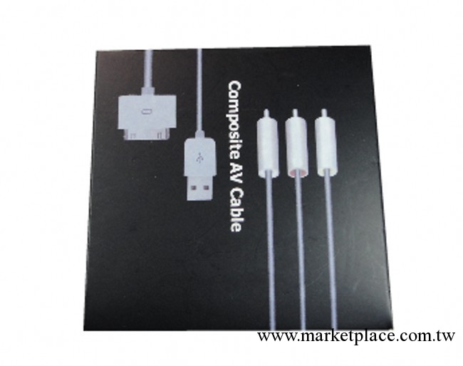 AV Component Cable for Apple iPad/iphone/iPod series工廠,批發,進口,代購