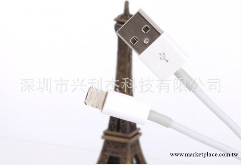 蘋果5數據線 apple Lightning至USB 連接線 iPhone5數據線 充電線工廠,批發,進口,代購