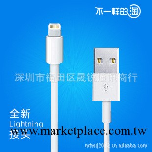 蘋果5數據線 apple Lightning至USB 連接線 閃電 iphone5數據線工廠,批發,進口,代購