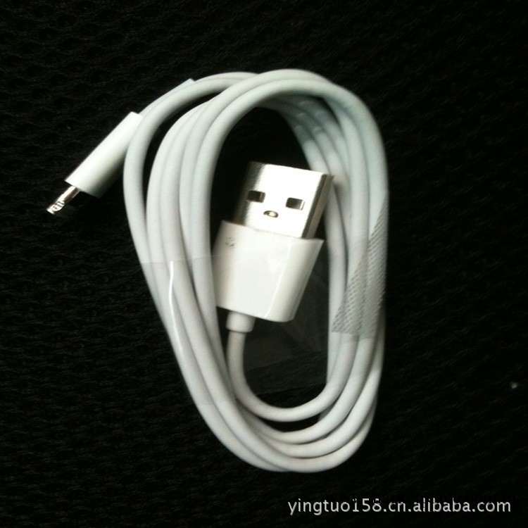 蘋果5數據線 apple Lightning至USB 連接線 閃電 iphone5數據線批發・進口・工廠・代買・代購