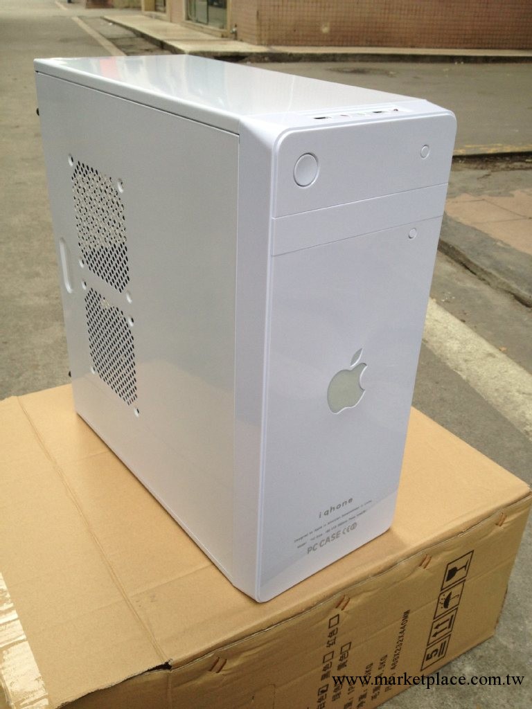 新款蘋果機箱 apple機箱  臺式機機箱 電腦主機箱 學生用電腦機箱工廠,批發,進口,代購