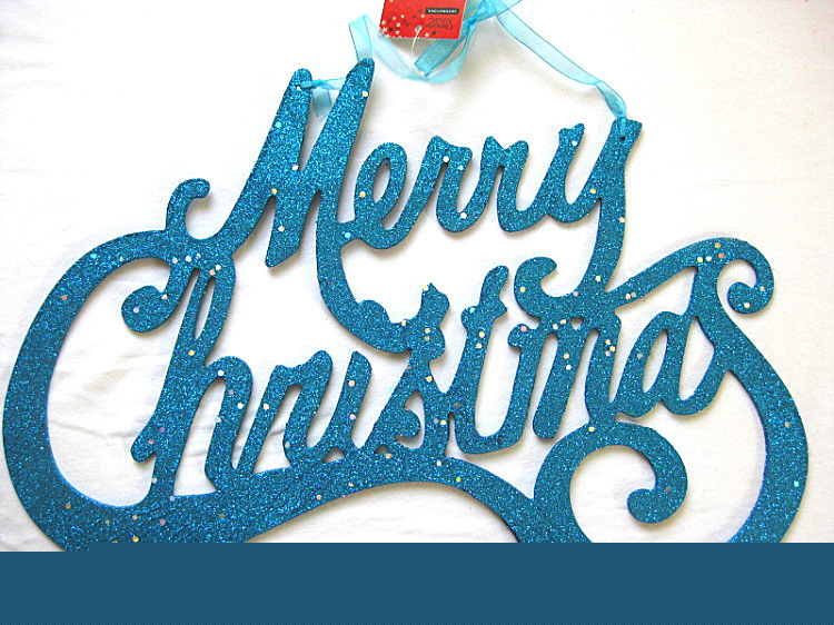 定做聖誕場景佈置貼 英文橫幅MERRY CHRISTMAS工廠,批發,進口,代購
