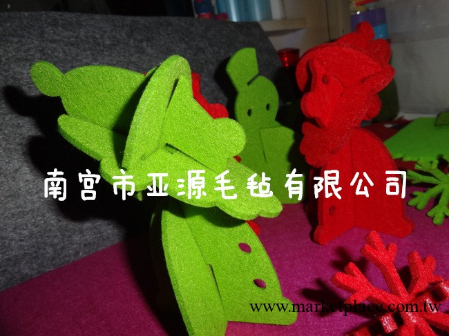 供應聖誕毛氈，聖誕毛氈掛件，裝飾毛氈小掛件工廠,批發,進口,代購