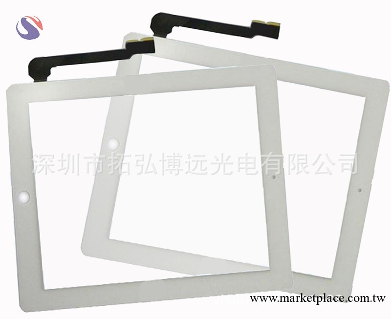 新款上市 全新原裝 ipad3 白色TP  ipad3白色觸摸屏工廠,批發,進口,代購