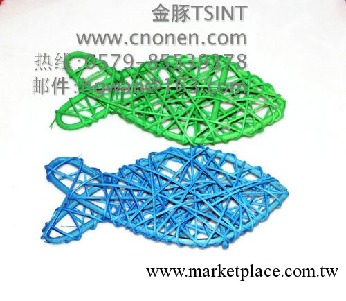 聖誕用品：魚形藤球，【TSINT藤球正品】工廠,批發,進口,代購