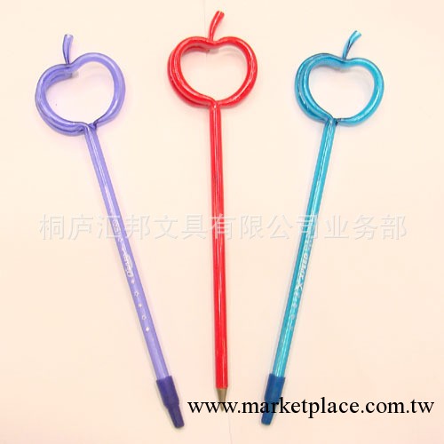 廠傢直銷蘋果造型筆 蘋果筆 奇特造型筆 可定做 apple pen批發・進口・工廠・代買・代購
