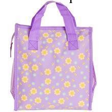 紫色印有黃色花紋的媽咪包，精美，款式新。工廠,批發,進口,代購