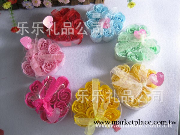 婚慶用品回禮 元旦節創意禮品 生日禮物9朵玫瑰香皂花批發聖誕節工廠,批發,進口,代購