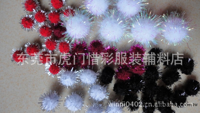 蔥球 絨球 金絲球 聖旦工藝品 聖誕 裝飾 場地佈置裝飾工廠,批發,進口,代購