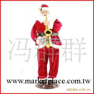 聖誕節裝飾品 1.8米吹薩克斯聖誕老人 聖誕老人 有音樂可搖擺工廠,批發,進口,代購
