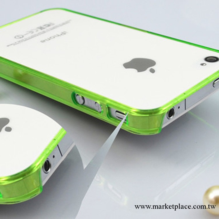 超薄邊框 超薄透明 蘋果iphone4/4s手機殼 手機邊框 手機保護套工廠,批發,進口,代購