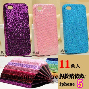 現貨工廠直銷 iphone4閃粉殼 貼皮手機殼 亮片閃粉殼 蘋果手機套工廠,批發,進口,代購