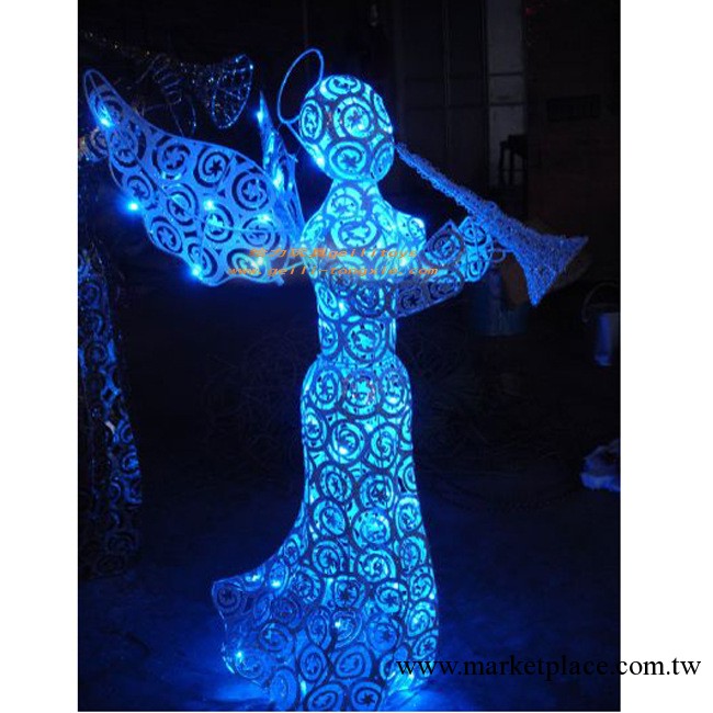 供應亮燈天使 light angels聖誕工藝品 亮燈掛件 場景佈置道具工廠,批發,進口,代購