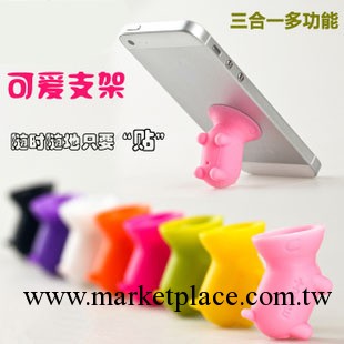 韓國可愛狗狗 蘋果iphone5/4S 三星 HTC 小狗手機支架 防塵塞配件工廠,批發,進口,代購