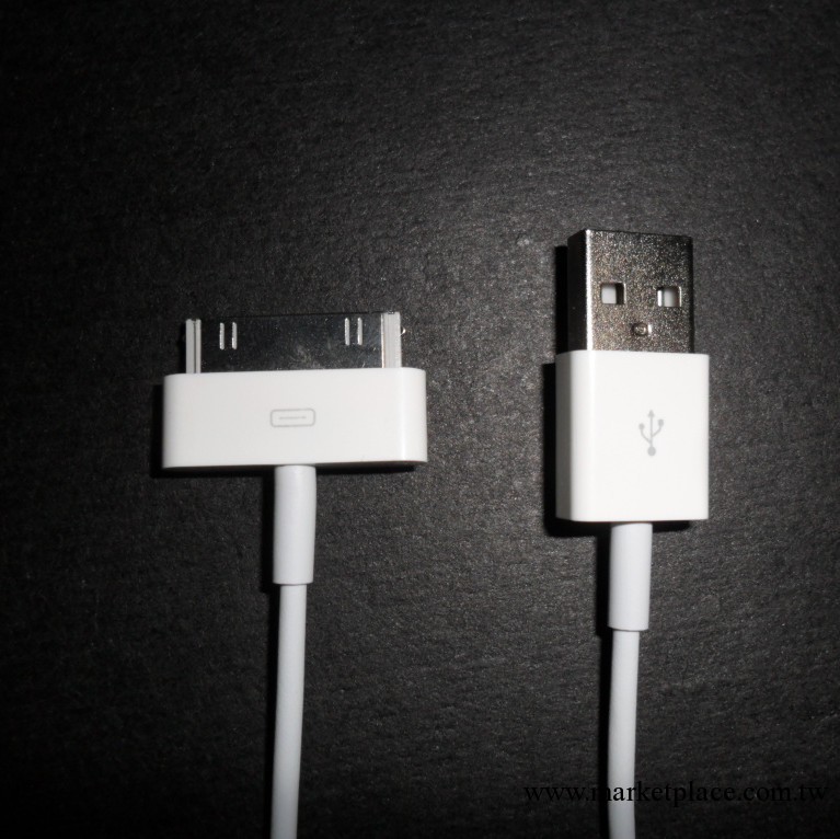 ipad蘋果  iphone4 6芯原裝數據線 帶鋁箔充電線 鍍錫銅工廠,批發,進口,代購